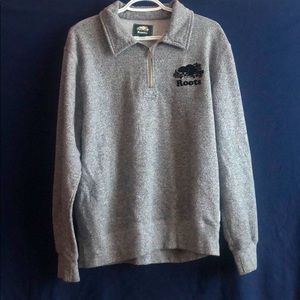 Roots Quater Zip Sweater